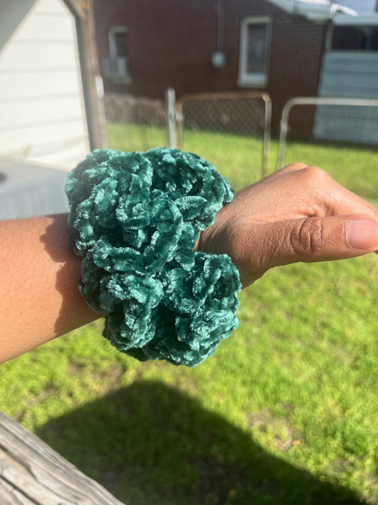 PINE GREEN SCRUNCHIES 2 PIECE