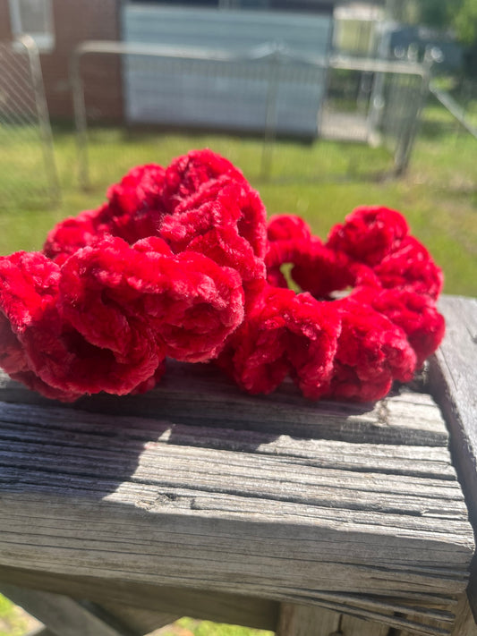 RED VELVET SCRUNCHIE 2 PIECE